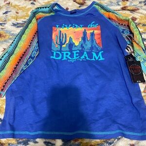 Cowgirl tuff long sleeve shirt